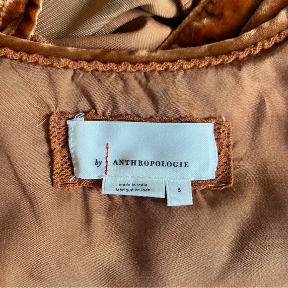 Anthropologie The Somerset Maxi Dress Velvet Edition Size S - Picture 10 of 12